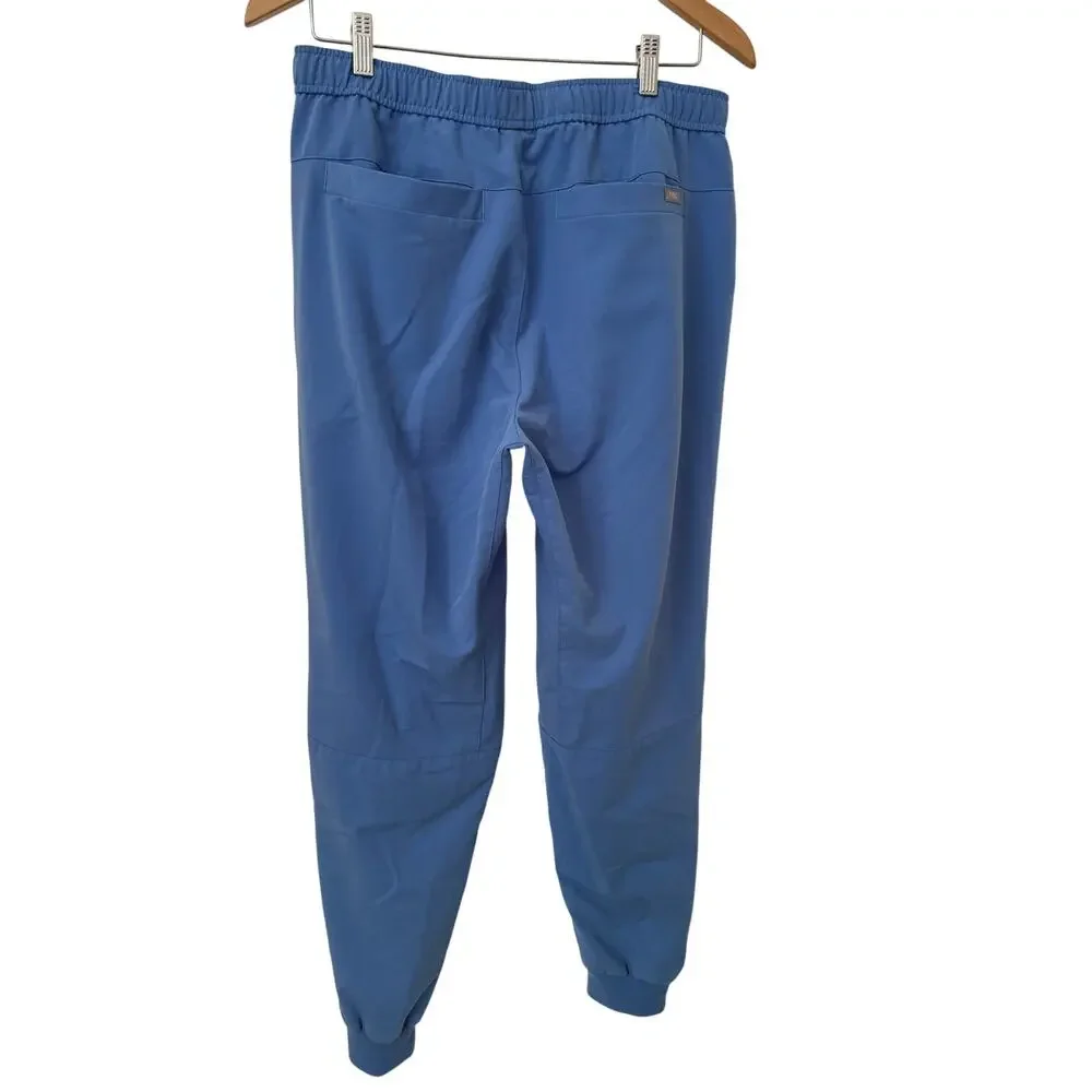 Figs Ceil Blue Men's Tansen Jogger Scrub Pants Large Scrub Casual Nurse Hospital